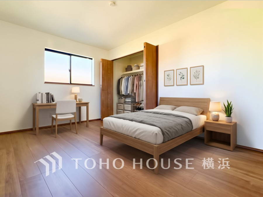 穏やかな寛ぎを届けるお部屋。※生成AIによるイメージです。家具・小物は販売価格に含まれません。