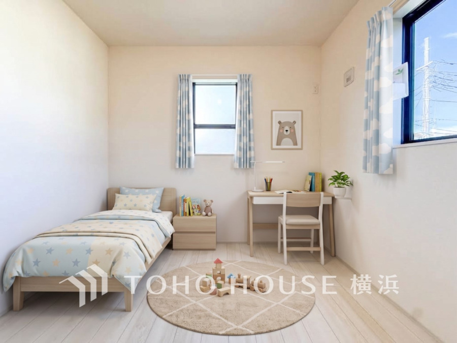 穏やかな寛ぎを届ける上質仕様のゆとりあるお部屋。自分時間を充実させながら心豊かにできるプライベート空間。※生成AIによるイメージです。植栽・ライト・家具・小物等は販売価格に含まれません。