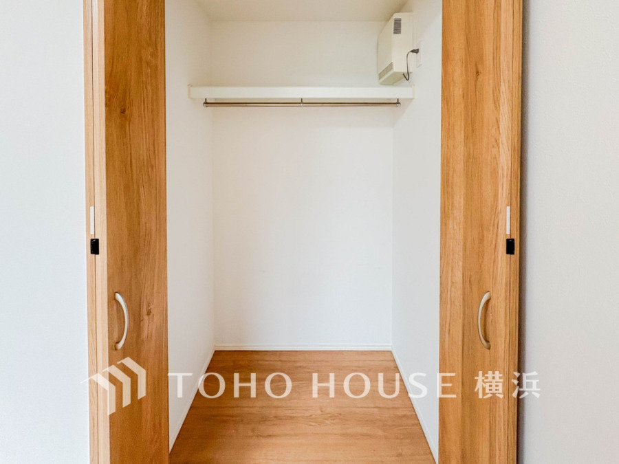 住まいの快適性を左右する収納は欲しい場所に使い勝手のよい収納を確保しています。