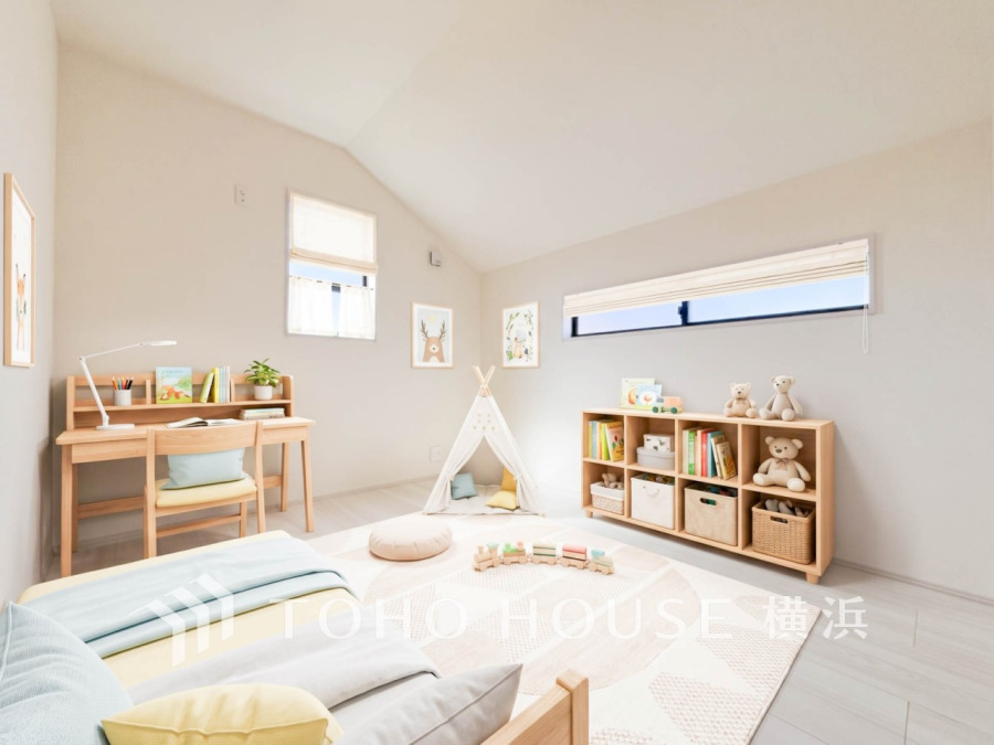 穏やかな寛ぎを届けるお部屋。※生成AIによるイメージです。家具・小物は販売価格に含まれません。