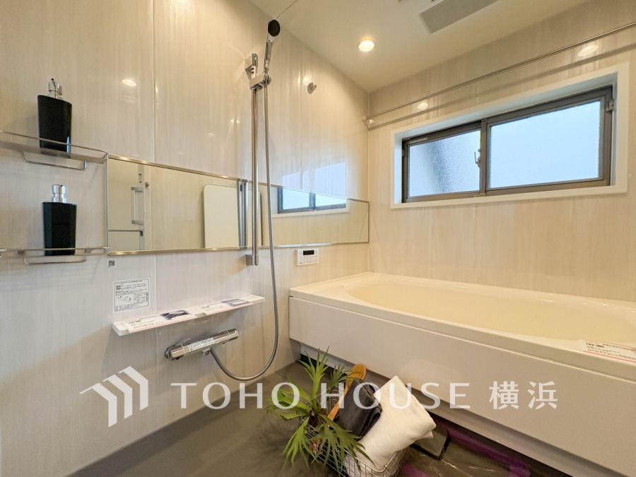 快適な使い心地とゆとりある空間が1日の疲れを解きほぐすバスルーム。