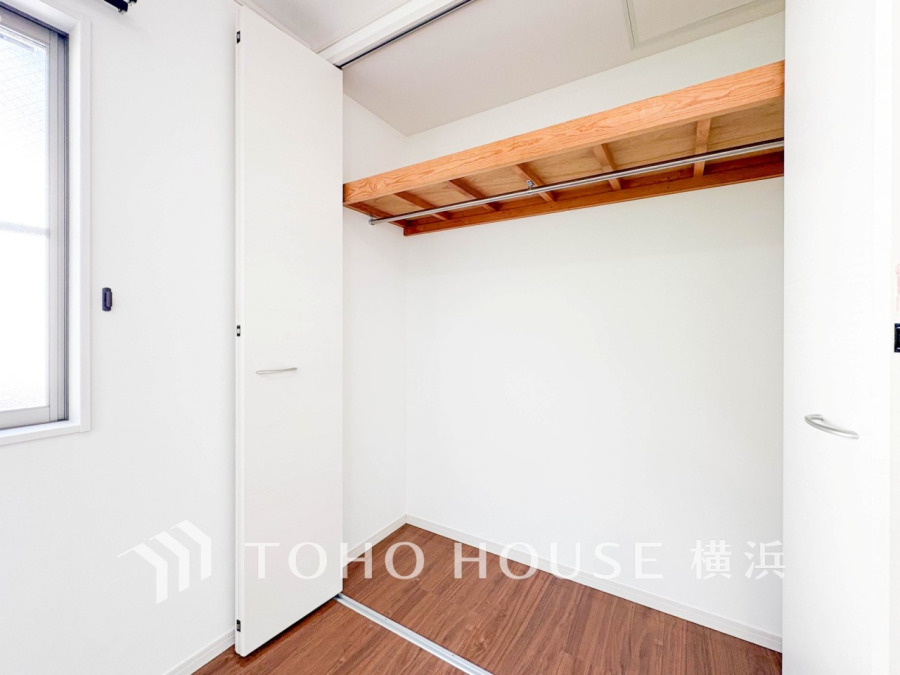 住まいの快適性を左右する収納は欲しい場所に使い勝手のよい収納を確保しています。