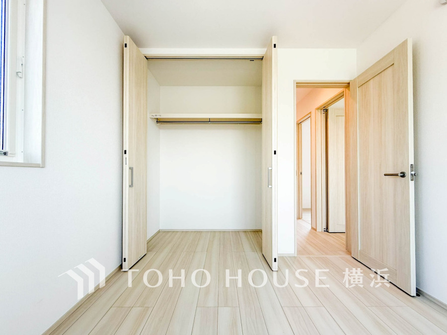住まいの快適性を左右する収納は欲しい場所に使い勝手のよい収納を確保しています。