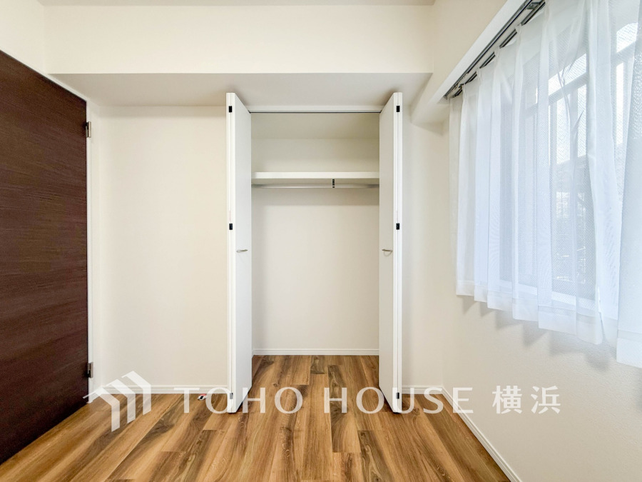 住まいの快適性を左右する収納は欲しい場所に使い勝手のよい収納を確保しています。