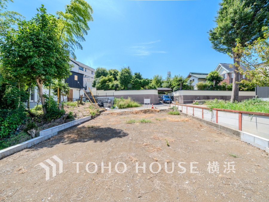 ゆとりある敷地は多彩な住宅に対応できます。