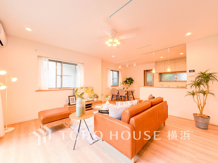 開放感と居住性を満たしてくれる間取り設計。デザインされたおしゃれな空間