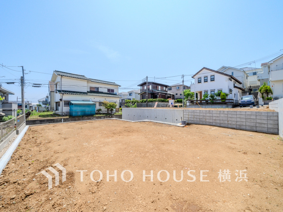 ゆとりある敷地は多彩な住宅に対応できます。
