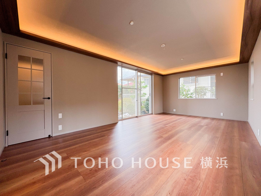 上質な時間を育む暮らしのメインステージ。寛ぎとコミュニケーションを育む居心地のよい場所。ここで楽しむ家族の時間が絆をより深めてくれそうです。