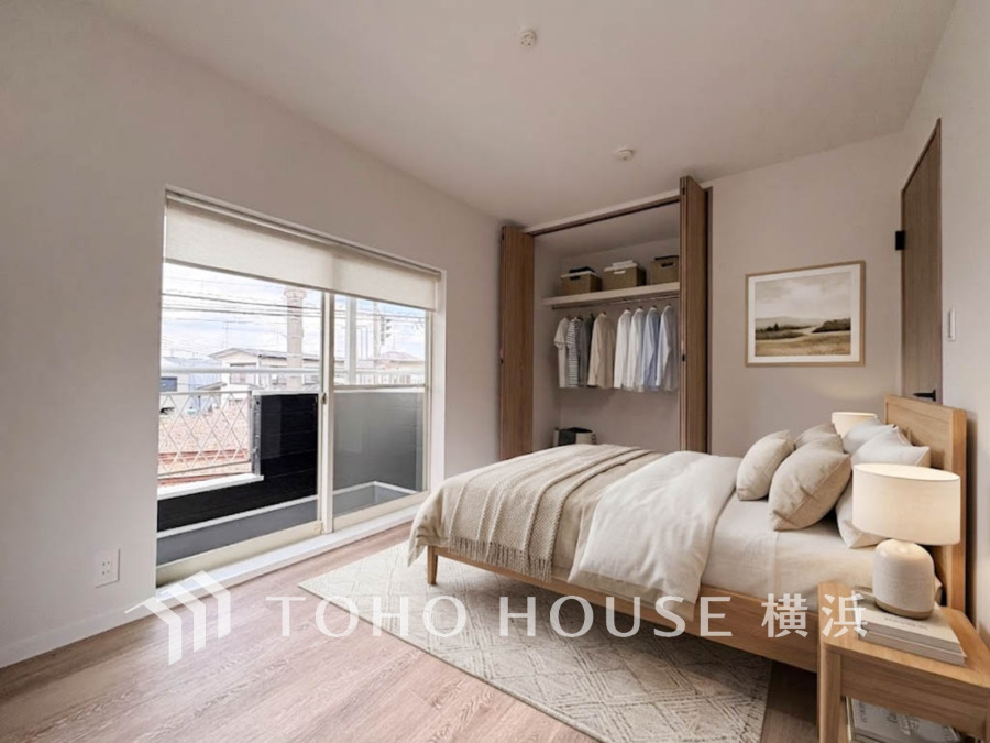 センスが求められるプライベート空間だからこそ、自分の個性を飾るにふさわしい癒しと寛ぎの空間を演出します。（装飾品はAI家具です）