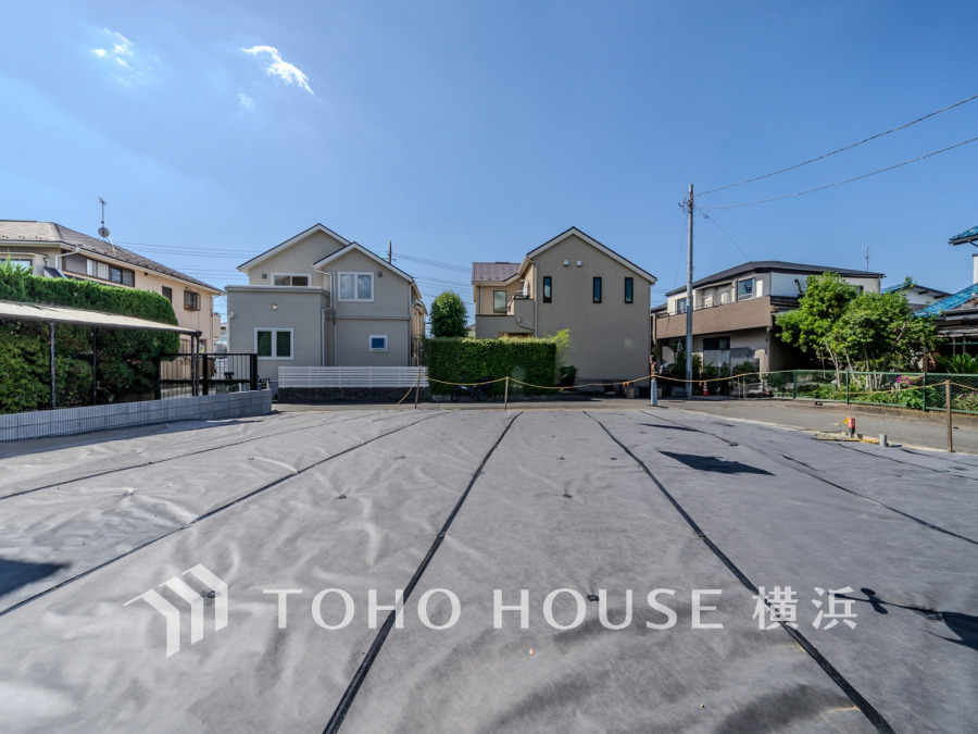 ゆとりある敷地は多彩な住宅に対応できます。
