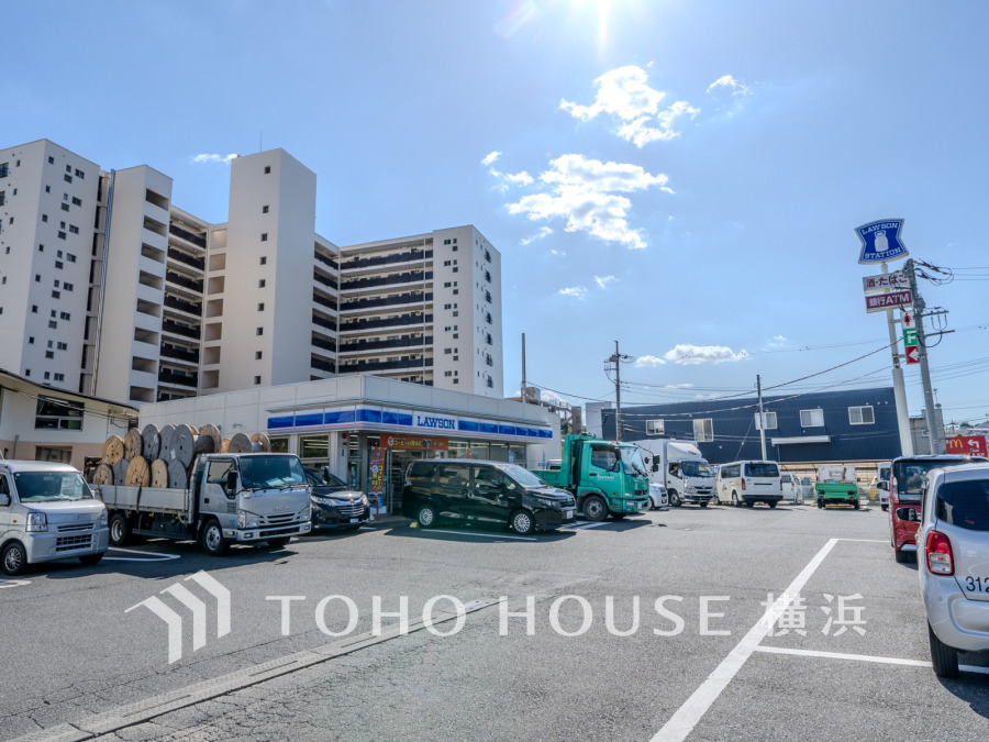 ローソン青葉246店…約550ｍ