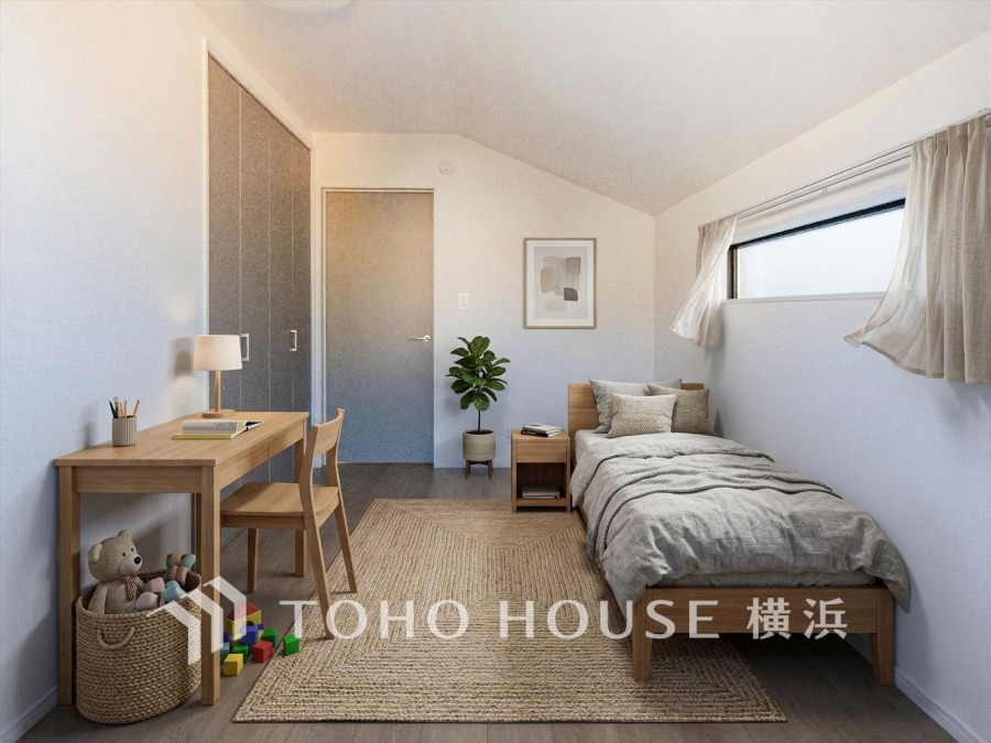 センスが求められるプライベート空間だからこそ、自分の個性を飾るにふさわしい癒しと寛ぎの空間を演出します。※生成AIによるイメージです。家具・小物は販売価格に含まれません。