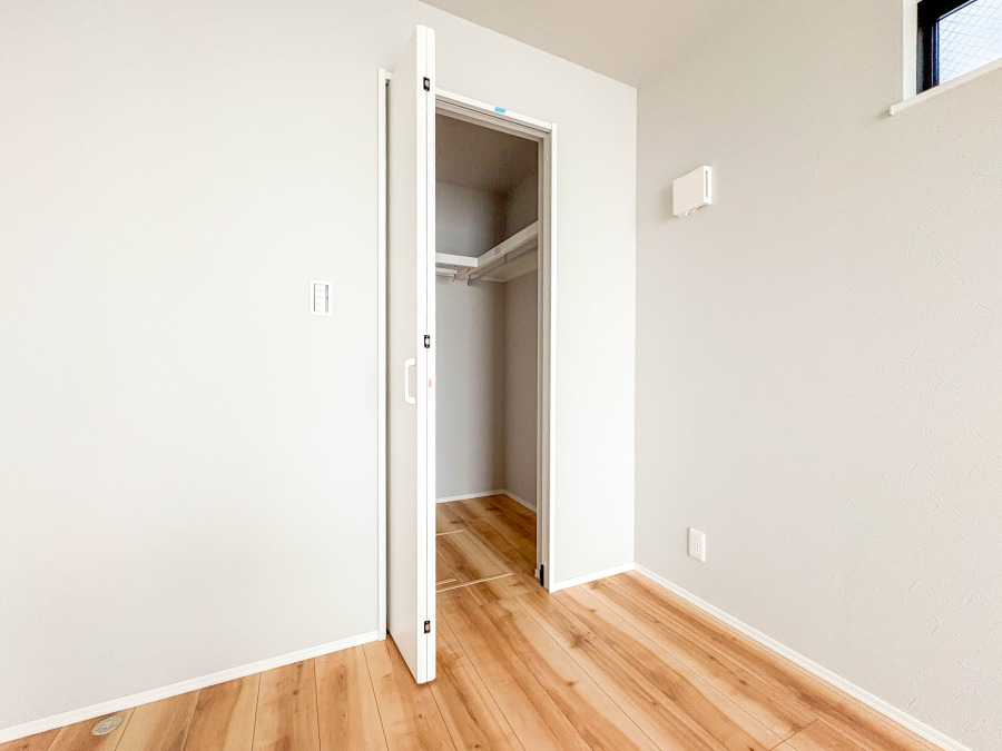 住まいの快適性を左右する収納は欲しい場所に使い勝手のよい収納を確保しています。