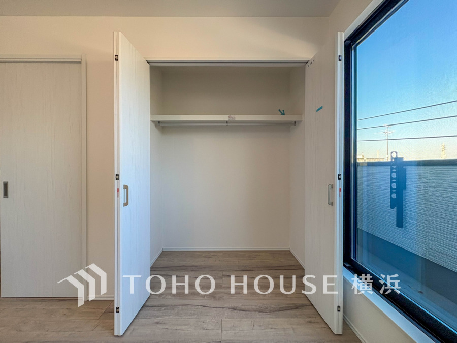 住まいの快適性を左右する収納は欲しい場所に使い勝手のよい収納を確保しています。