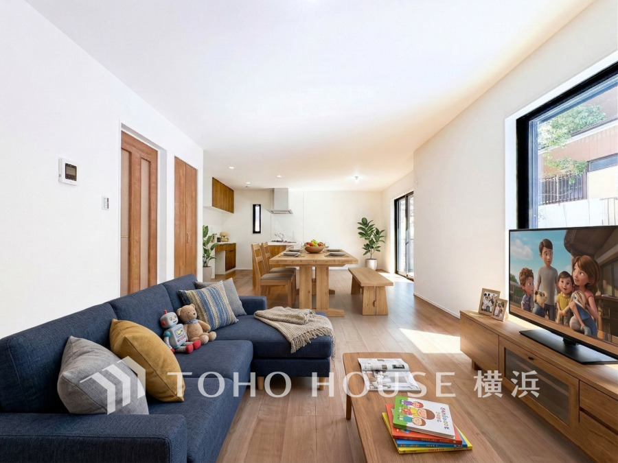 ここにはみんなが集い、食事と楽しい会話が始まる。話に夢中になりすぎて、ついつい時を忘れてしまう。そんな束の間の幸せを感じさせてくれる場所。（装飾品はAI加工です）