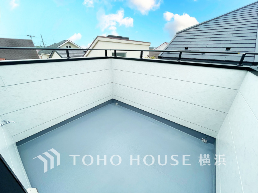 広々としたオープンエア空間が開放感あふれる毎日を演出。