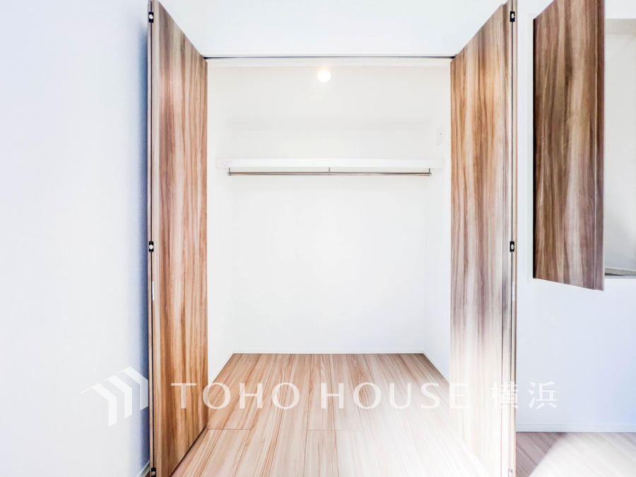 住まいの快適性を左右する収納は欲しい場所に使い勝手のよい収納を確保しています。