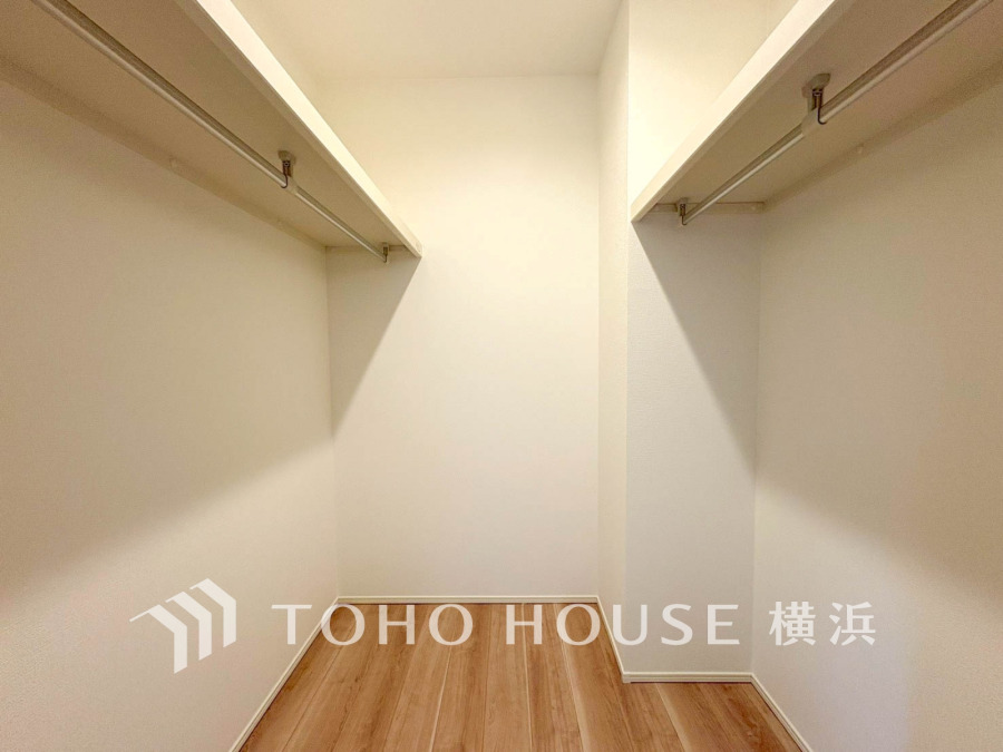 暮らし心地を大きく左右する収納を、適材適所に配置し使い勝手を考慮しました。、空間を余すところなく有効利用した収納は生活空間をより上質なものにしてくれるでしょう。