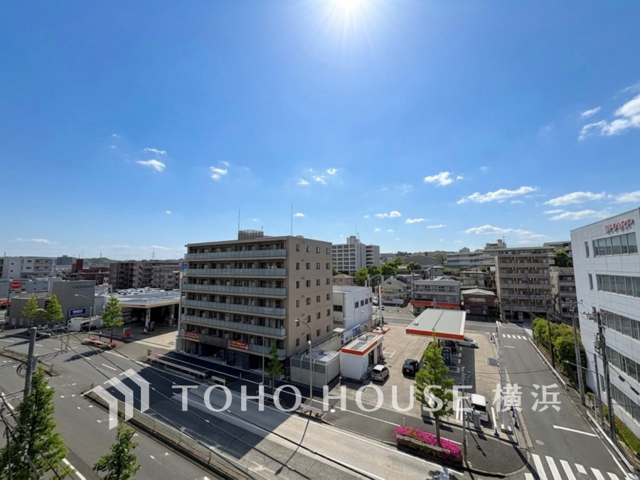 開放感があり、遮るものもなく気持ちのいい景色が広がります。
