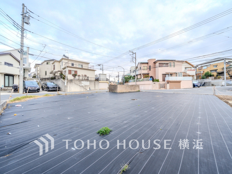 ゆとりある敷地は多彩な住宅に対応できます。建物参考プランあり。
