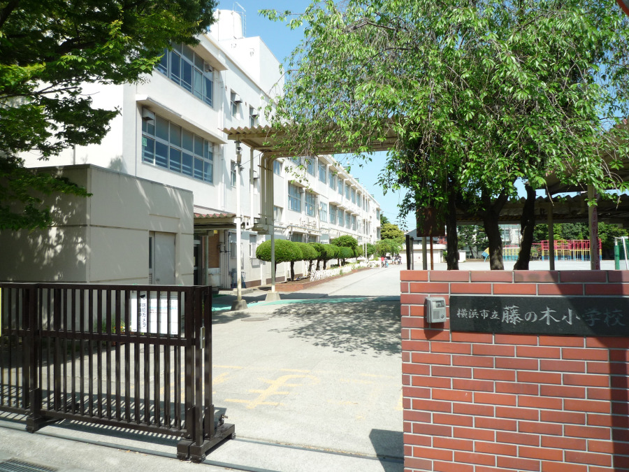 横浜市立藤の木小学校　約600ｍ
