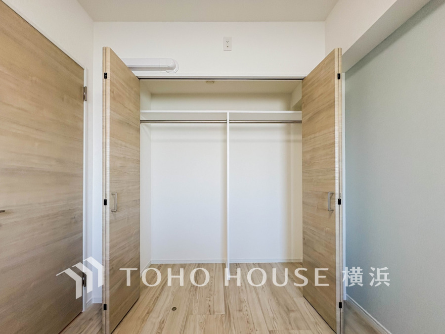 住まいの快適性を左右する収納は欲しい場所に使い勝手のよい収納を確保しています。