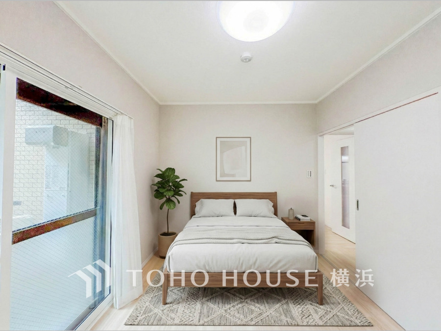 穏やかな風と陽光を導き、プライバシーに配慮された設計プランを採用し、居住性を一段と心地よいものにしています。明るく開放的な空間を演出しております。（家具・家電・装飾品はAI画像です）
