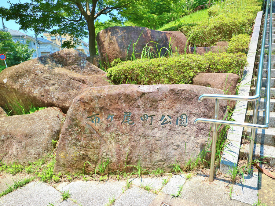 市ケ尾町公園　約450ｍ