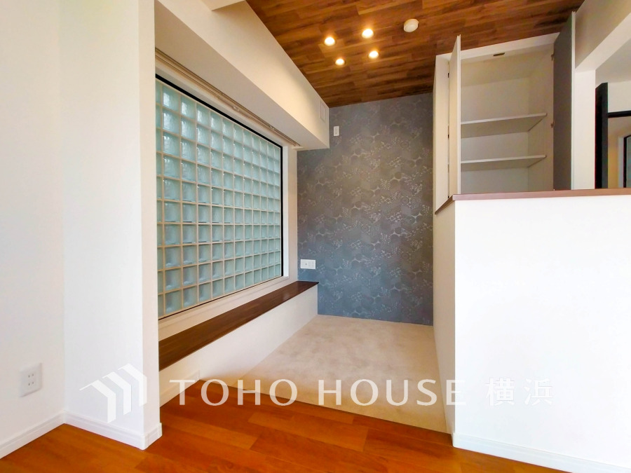 カウンター付きのフリースペースは多目的に使えます。