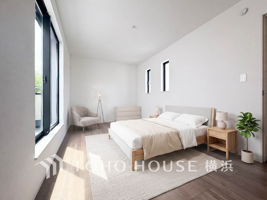 ライフスタイルに寄り添う自由な空間。センス良く暮らす、こだわりの室内が至福の時を叶えます。※生成AIによるイメージです。家具・小物は販売価格に含まれません。