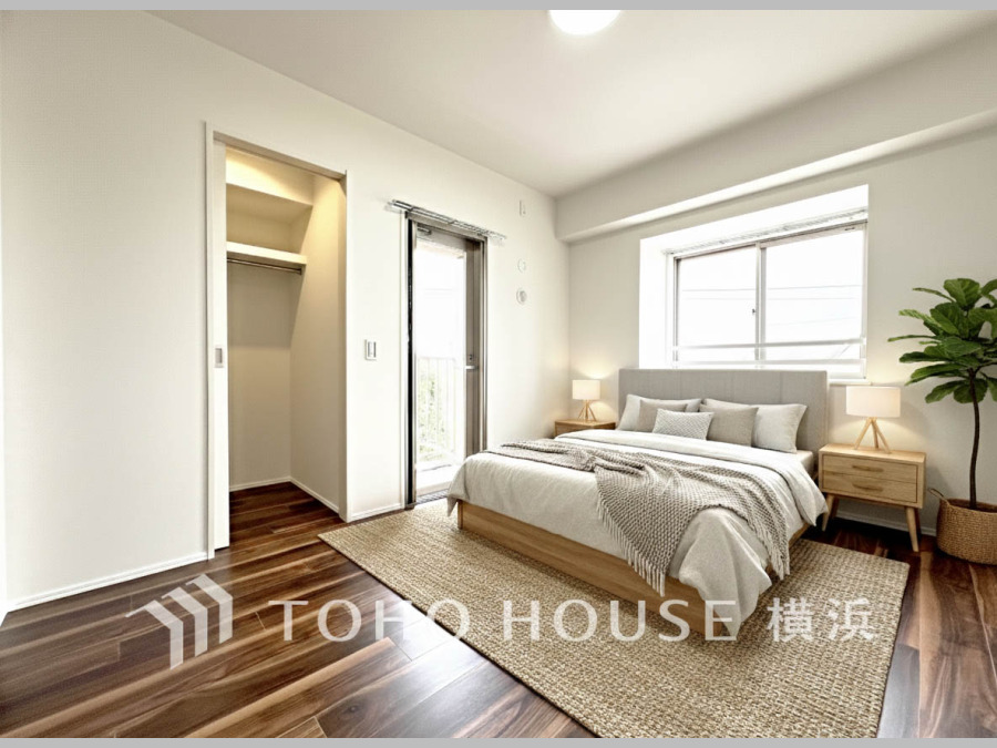 快適に過ごす条件は、一人ひとり違います。飾リ過ぎないシンプルな内装と偏り過ぎないデザインで統一しております。（家具・家電・装飾品はAI画像です）