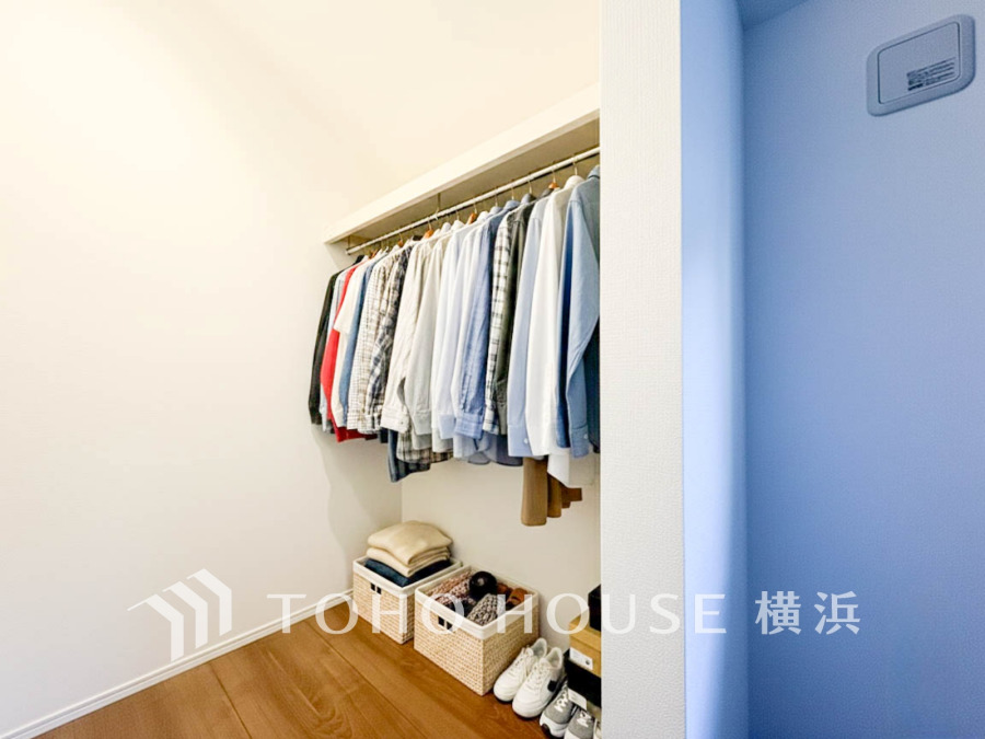 住まいの快適性を左右する収納は欲しい場所に使い勝手のよい収納を確保しています。（装飾品はAI加工です）