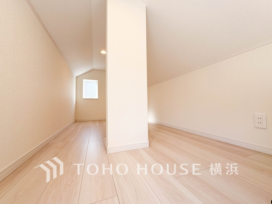 遊び心をくすぐるロフトを完備。お子様の遊び場、収納、趣味のお部屋など、お客様好みの空間に作り上げてください。