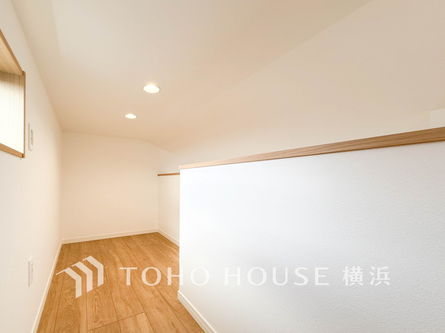 遊び心をくすぐるロフトを完備。お子様の遊び場、収納、趣味のお部屋など、お客様好みの空間に作り上げてください。