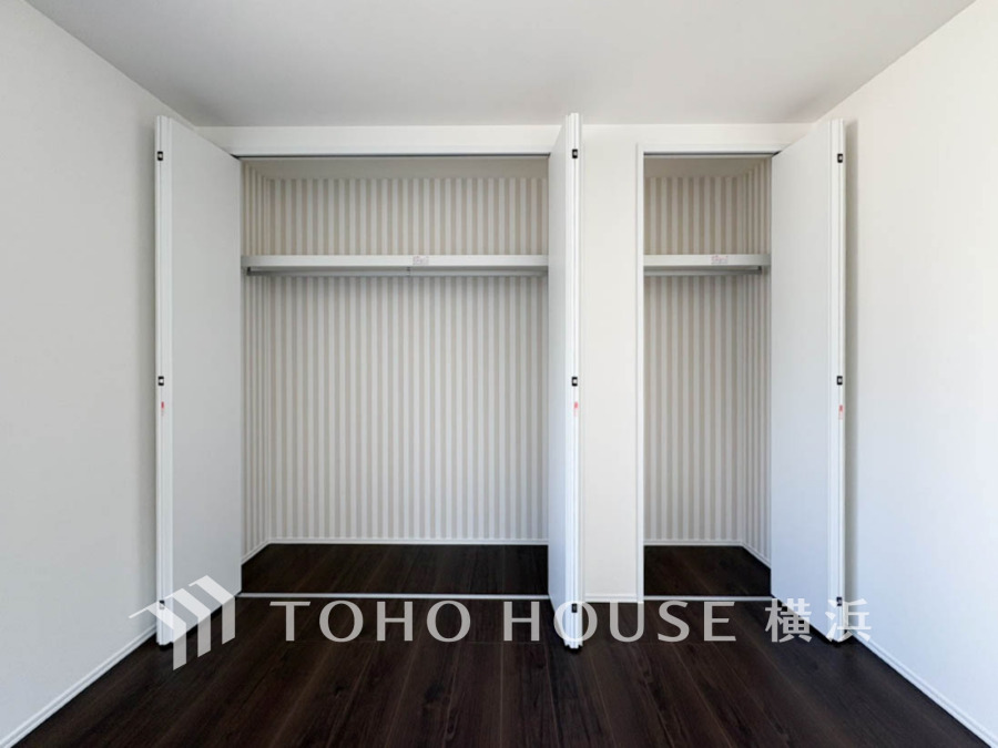 住まいの快適性を左右する収納は欲しい場所に使い勝手のよい収納を確保しています。