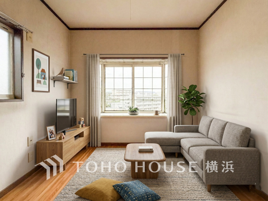 ライフスタイルに寄り添う自由な空間。センス良く暮らす、こだわりの室内が至福の時を叶えます。※生成AIによるイメージです。家具・小物は販売価格に含まれません。