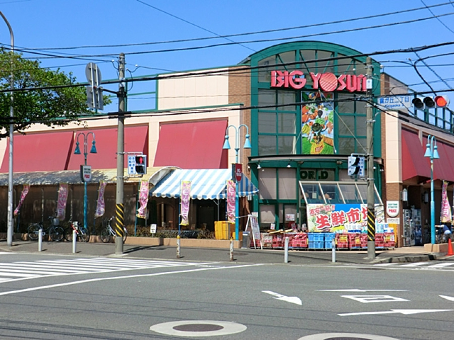 ビッグヨーサン 十日市場店　約800ｍ