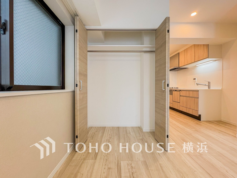 住まいの快適性を左右する収納は欲しい場所に使い勝手のよい収納を確保しています。