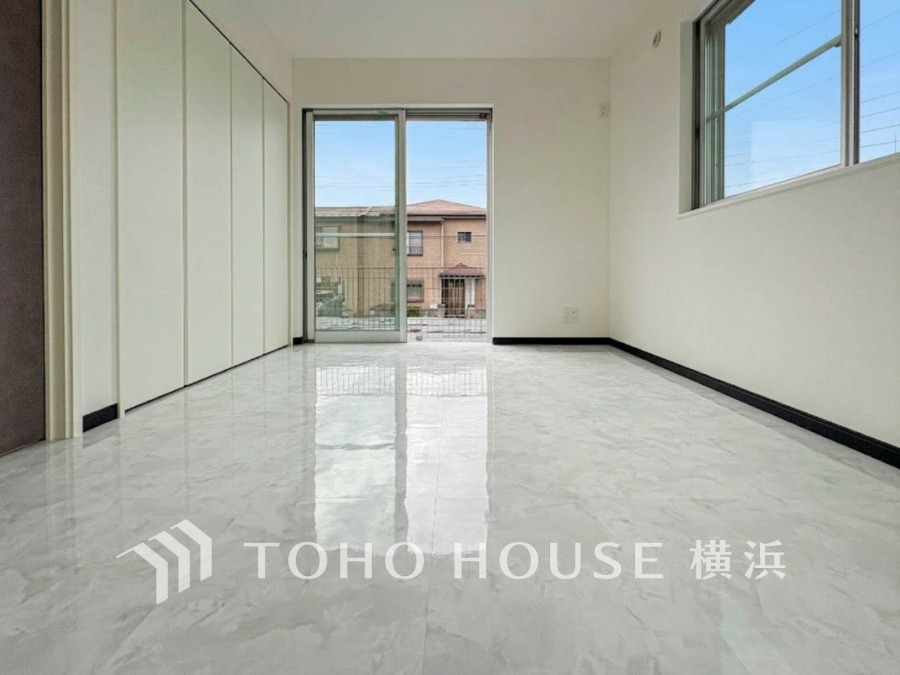 2面採光の居室は、快適な光を取り入れ、心地よい風を取り入れます。