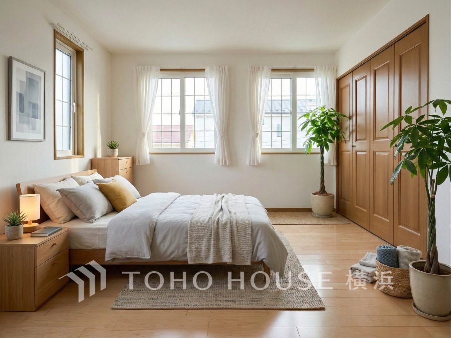 自分時間を充実させながら心豊かなひとときを過ごすための大切な空間です。（家具・装飾品はAI加工です）
